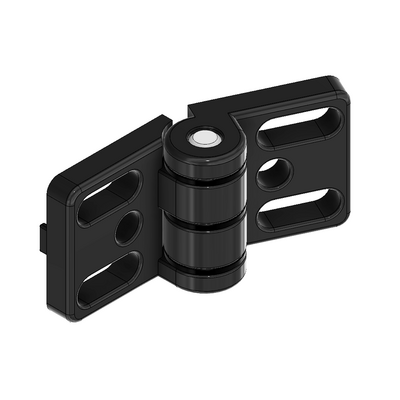 51-010-1 MODULAR SOLUTIONS DIE CAST ZINC HINGE 45 EXTERNAL W/HARDWARE